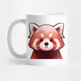 Red Panda's Endearing Stare Mug